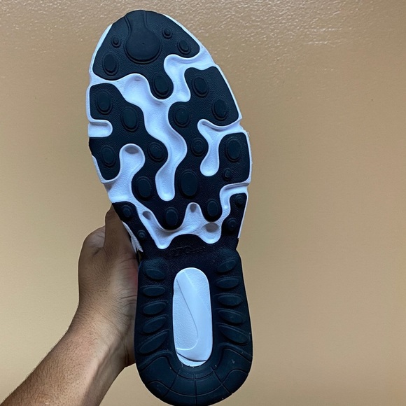 Nike Air Max 270 React “Black Hyper Pink Vivid Purple” Size 8.5 🚨READ BELOW!🚨 - Picture 15 of 17